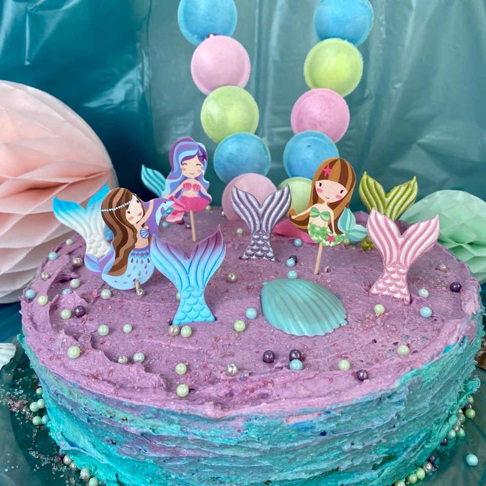 Anni backt Mermaid Cake